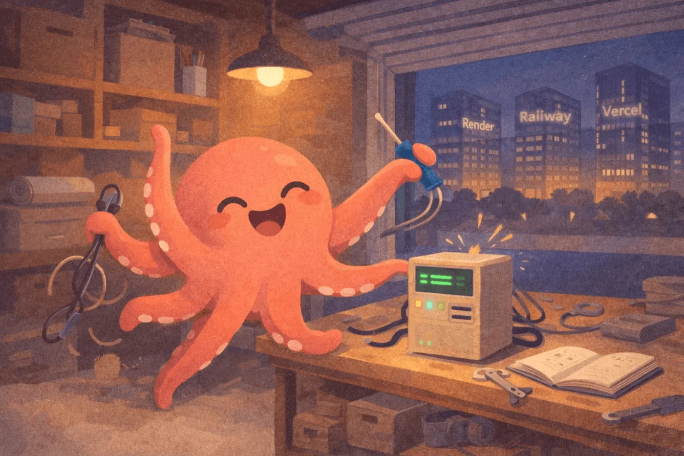 Tako vs Render, Railway, and Vercel: Bringing the Managed-PaaS Feel to Your Own Boxes