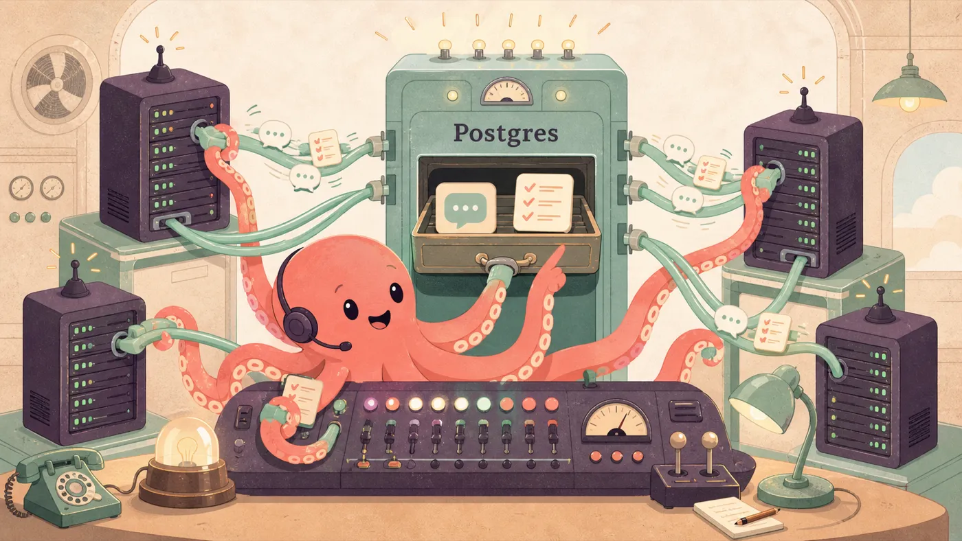 Self-Hosted WebSockets and Workflows Across Multiple VPS Servers with Postgres