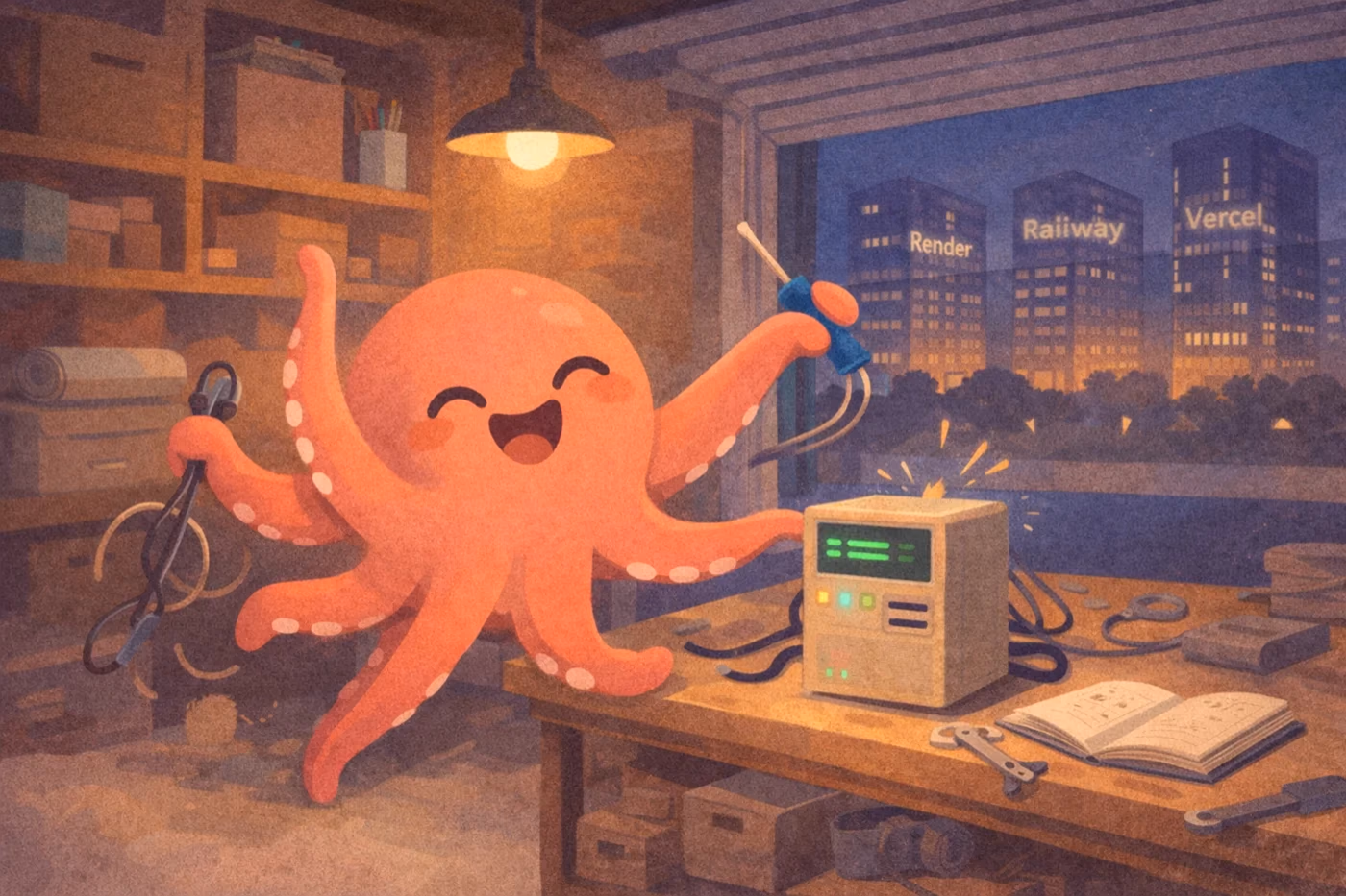 Tako vs Render, Railway, and Vercel: Bringing the Managed-PaaS Feel to Your Own Boxes